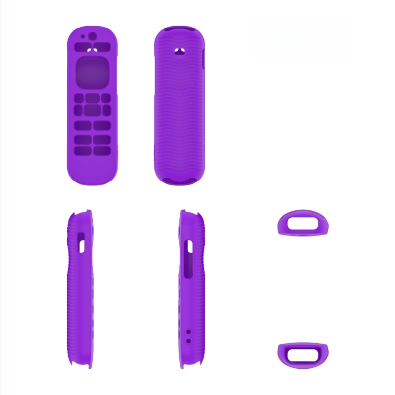 Silikonska maska za daljinsko TCL Roku Voice Remote Pro 2. edicija (RCB1R) – sveobuhvatna zaštita, otporna na padove