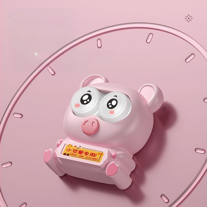 Умен домашен презареждаем почистващ уред за козметични контактни лещи – автоматично изплакване, стерилизация с ултравиолетова и синя светлина, Five Heroes