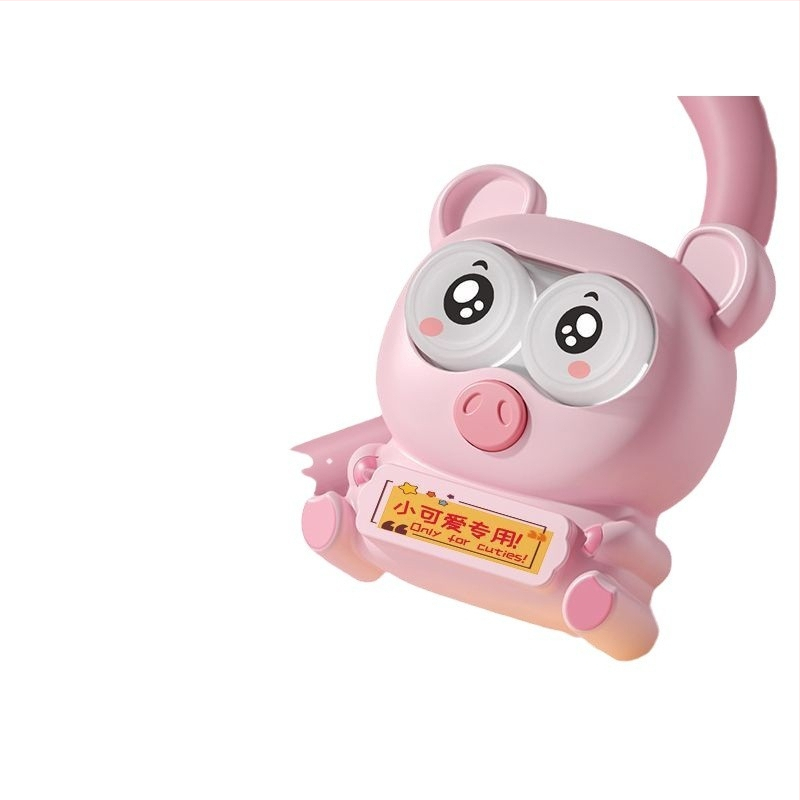 Умен домашен презареждаем почистващ уред за козметични контактни лещи – автоматично изплакване, стерилизация с ултравиолетова и синя светлина, Five Heroes