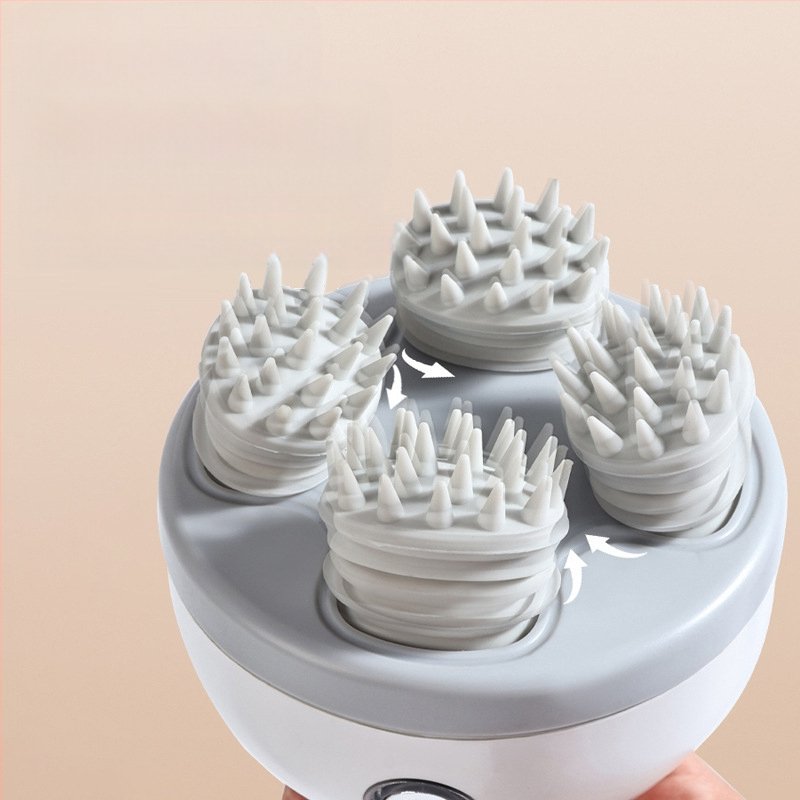 Masazer za glavu s kandžom – masaža tipa hnetenja, punjiva baterija, upravljanje gumbom – Medhalley K103