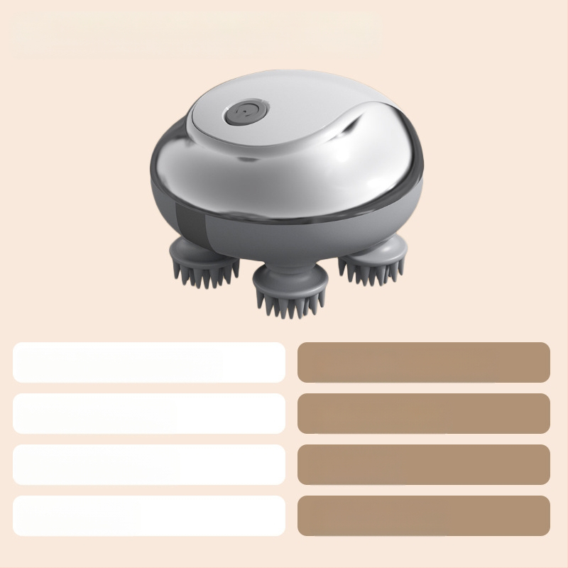 Masazer za glavu s kandžom – masaža tipa hnetenja, punjiva baterija, upravljanje gumbom – Medhalley K103