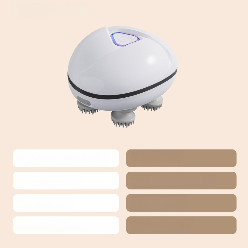 Masazer za glavu s kandžom – masaža tipa hnetenja, punjiva baterija, upravljanje gumbom – Medhalley K103