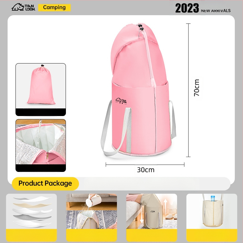 Πτυσσόμενος κάδος μπάνιου ποδιών, από νάιλον ύφασμα, πτυσσόμενος σχεδιασμός, μάρκα Discovery, για ενήλικες