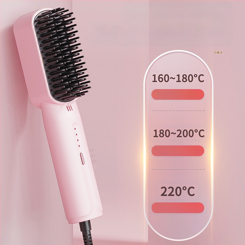 Matu taisnotājs ar siltējo elementu mazāku par 15 mm, 27 W, 110–240 V, videi draudzīgs sakausējums, piemērots visiem matu tipiem