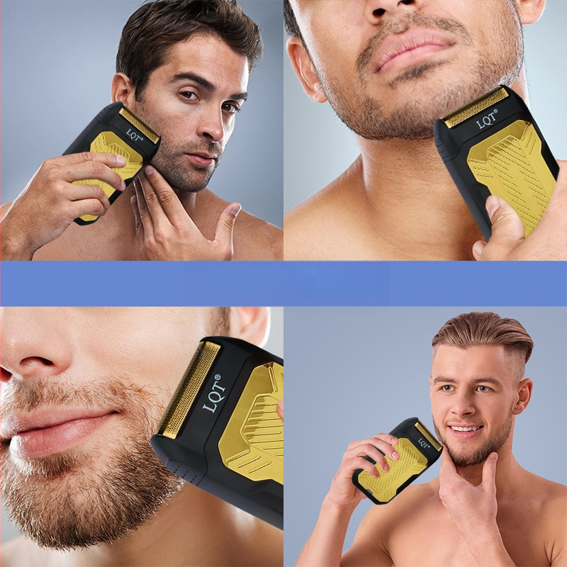 Ηλεκτρικό ξυριστικό με 1 κεφαλή επαναλαμβανόμενης κίνησης, αναδυόμενο συμπαγές σχέδιο για ταξίδια, ενσωματωμένη μπαταρία 500–800 mAh, αυτονομία άνω των 60 λεπτών, επαναφορτιζόμενο