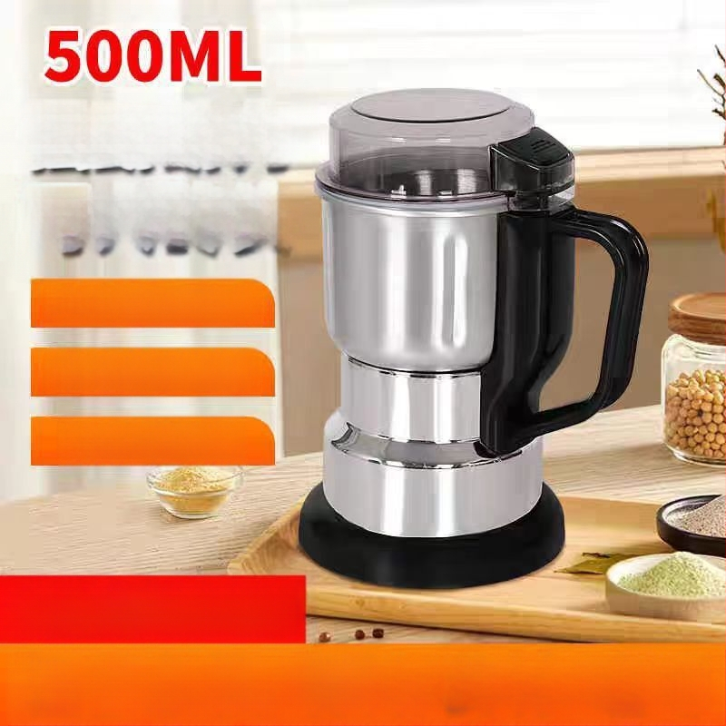 Безжичен блендер, вместимост 500 г, чаша от неръждаема стомана, мотор над 40 000 об/мин и 6+ ножове