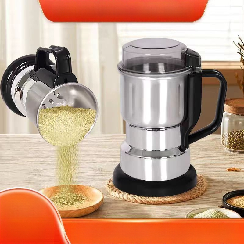 Безжичен блендер, вместимост 500 г, чаша от неръждаема стомана, мотор над 40 000 об/мин и 6+ ножове