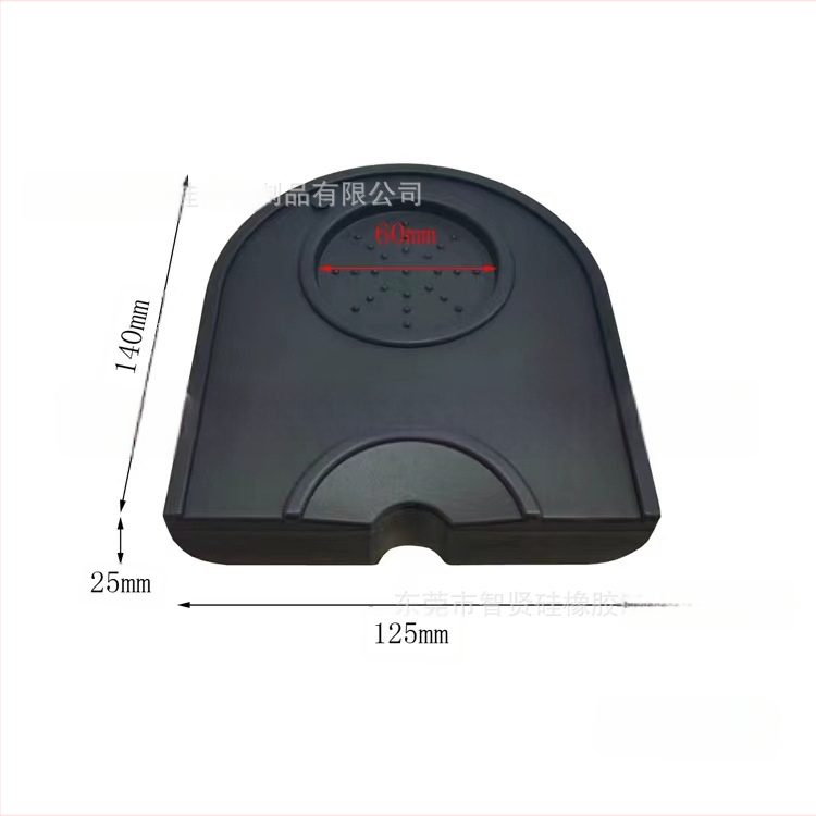 Σιλικονούχο χαλάκι πίεσης καφέ — μοντέρνο-μίνιμαλιστικό σχέδιο, κατάλληλο για μπαρ, καφέ και εστιατόριο· αντιολισθητική επιφάνεια· δυνατότητα παραμετροποίησης με εκτύπωση λογότυπου.