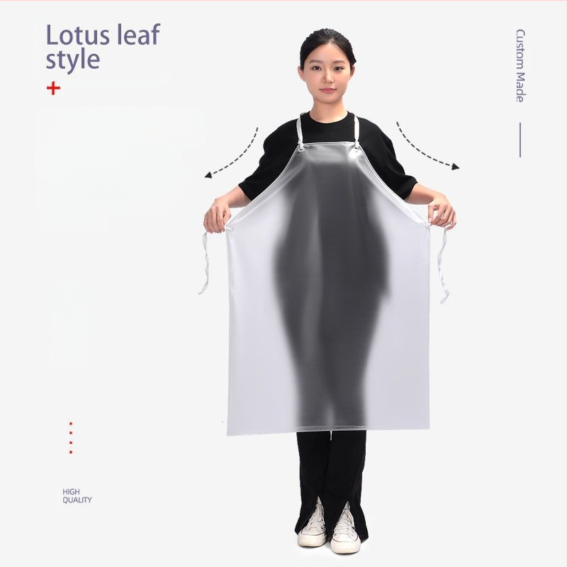 Ποδιά χωρίς μανίκια από PVC, αδιάβροχη για κουζίνα και βιομηχανία τροφίμων