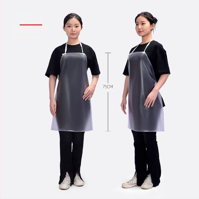 Ποδιά χωρίς μανίκια από PVC, αδιάβροχη για κουζίνα και βιομηχανία τροφίμων