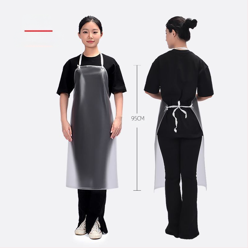 Ποδιά χωρίς μανίκια από PVC, αδιάβροχη για κουζίνα και βιομηχανία τροφίμων