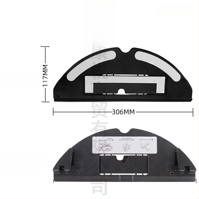 Robotu vakuuma mitrā lupatas turētāja piederumi, saderīgi ar G10/G10S/T7S/T7Splus/S7/G10pro; piemēroti mājsaimniecībām virs 150 m²