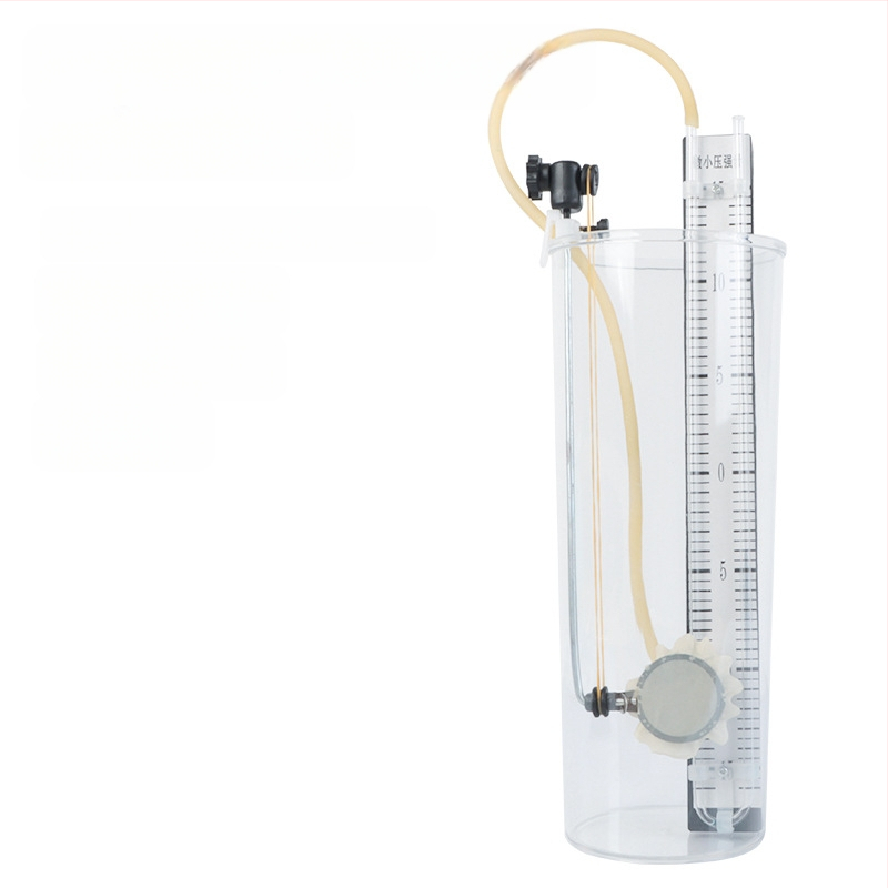 Учебни помагала: комплект за експеримент по вътрешното налягане на течности, прозрачен съд, за физика в средното училище, използване на закрито, метал-пластика