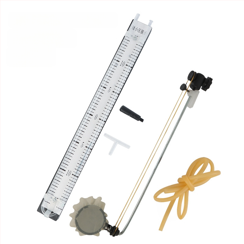 Учебни помагала: комплект за експеримент по вътрешното налягане на течности, прозрачен съд, за физика в средното училище, използване на закрито, метал-пластика