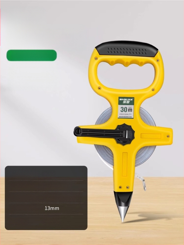 Mjerna traka s čeličnom trakom za građevinarstvo, ručna