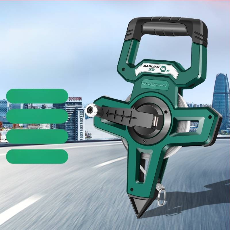 Mjerna traka s čeličnom trakom za građevinarstvo, ručna