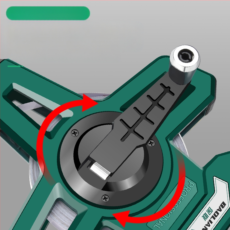Mjerna traka s čeličnom trakom za građevinarstvo, ručna