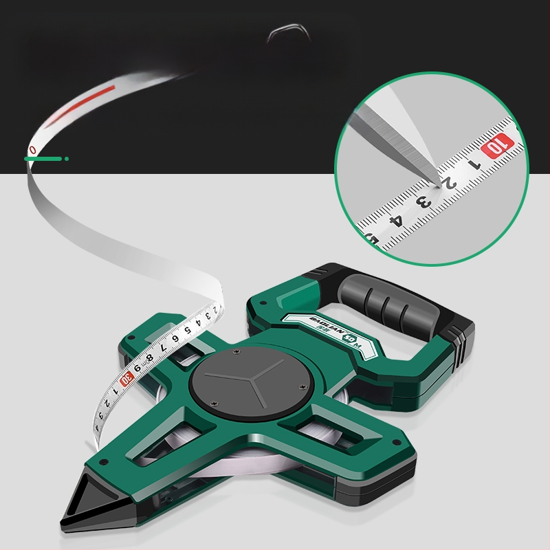 Mjerna traka s čeličnom trakom za građevinarstvo, ručna