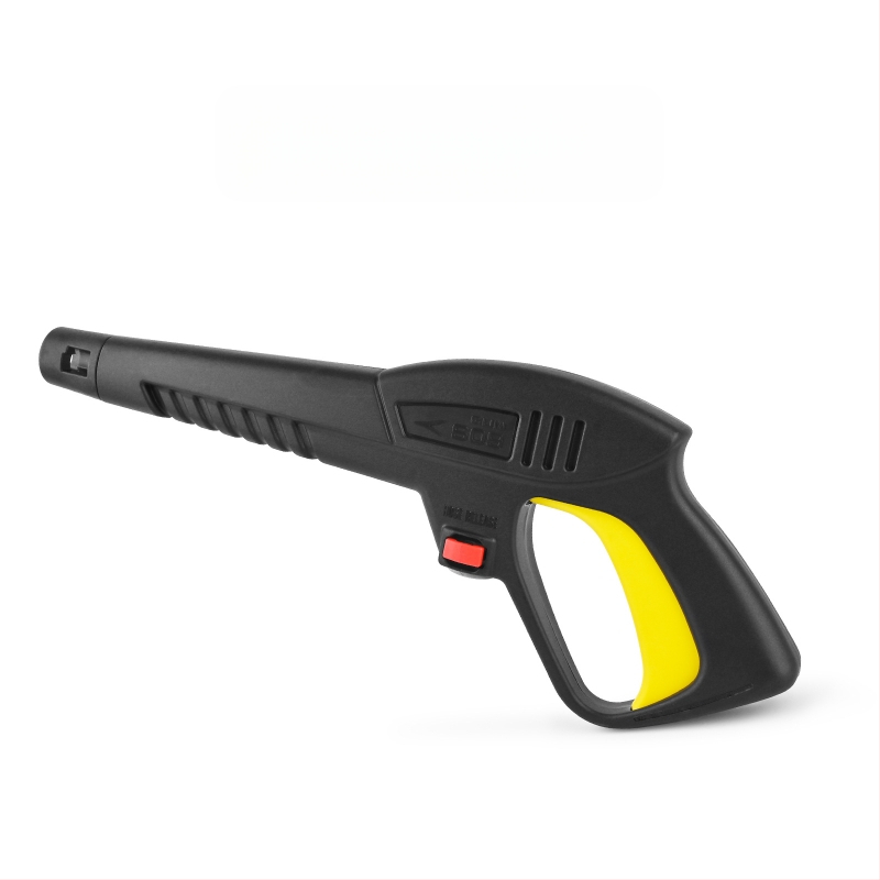 Augsta spiediena automašīnu mazgāšanas pistole, galva un rokturis no inženierplastmasām, izsmidzināšanas attālums 2 m, ūdens spiediens 160 bar / 2320 psi