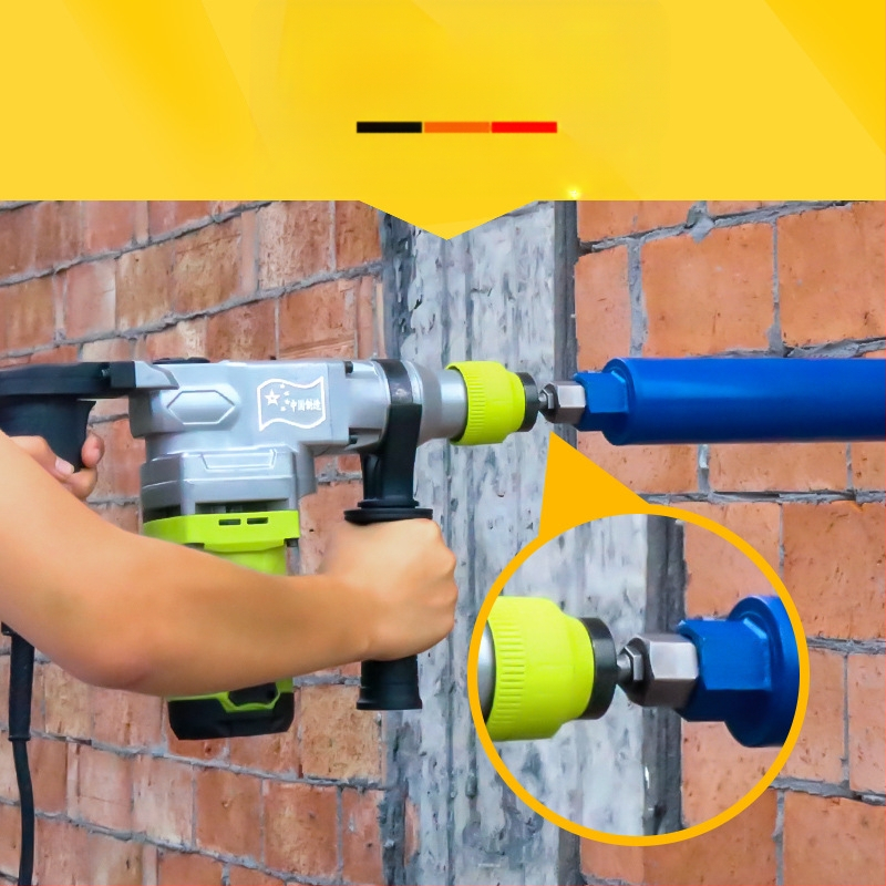 Fu Xin прът за rhinestone конверсия със квадратна дръжка, 100 мм, интегриран съединител за електрически чук