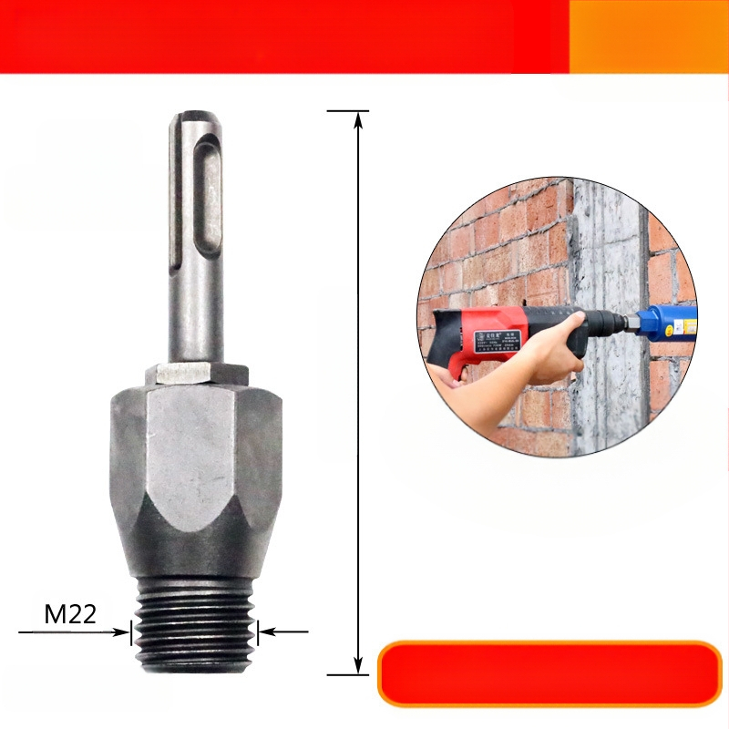 Fu Xin прът за rhinestone конверсия със квадратна дръжка, 100 мм, интегриран съединител за електрически чук