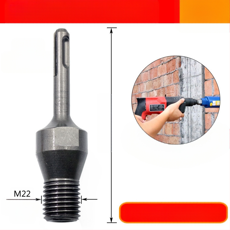 Fu Xin прът за rhinestone конверсия със квадратна дръжка, 100 мм, интегриран съединител за електрически чук