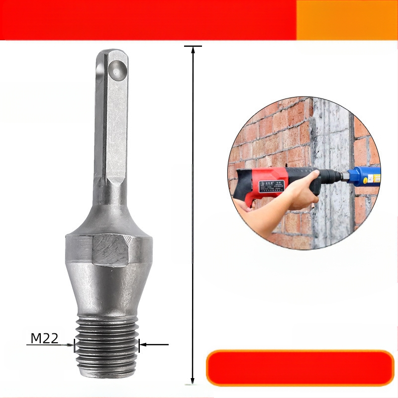 Fu Xin прът за rhinestone конверсия със квадратна дръжка, 100 мм, интегриран съединител за електрически чук