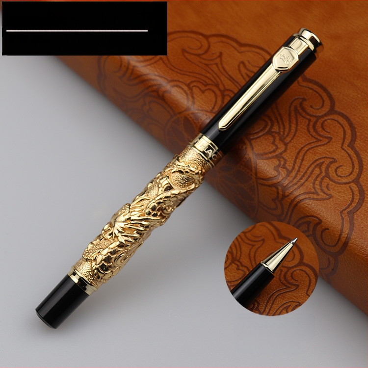 Pūķa rakstāspildspalva JY-Xianglong# metāla korpuss, ievietošanas veids, ūdens bāzes tintes, 79 g, biroja parakstīšanas rakstāspildspalva