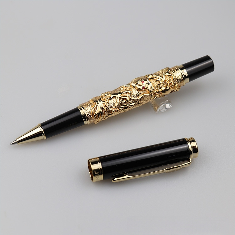 Pūķa rakstāspildspalva JY-Xianglong# metāla korpuss, ievietošanas veids, ūdens bāzes tintes, 79 g, biroja parakstīšanas rakstāspildspalva