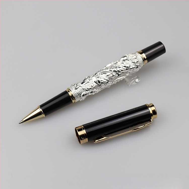 Pūķa rakstāspildspalva JY-Xianglong# metāla korpuss, ievietošanas veids, ūdens bāzes tintes, 79 g, biroja parakstīšanas rakstāspildspalva