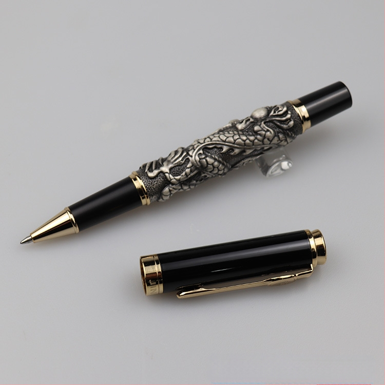 Pūķa rakstāspildspalva JY-Xianglong# metāla korpuss, ievietošanas veids, ūdens bāzes tintes, 79 g, biroja parakstīšanas rakstāspildspalva