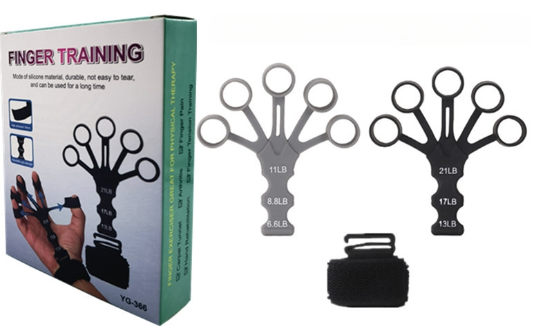 Силиконов тренажор за пръсти за сила на хвата – за възрастни
