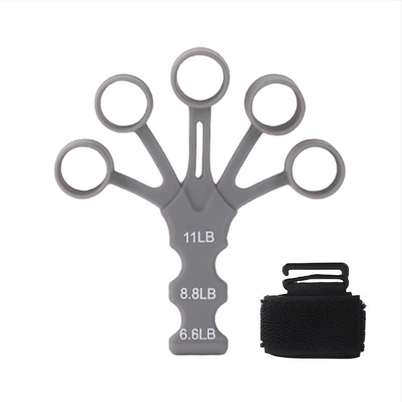 Силиконов тренажор за пръсти за сила на хвата – за възрастни