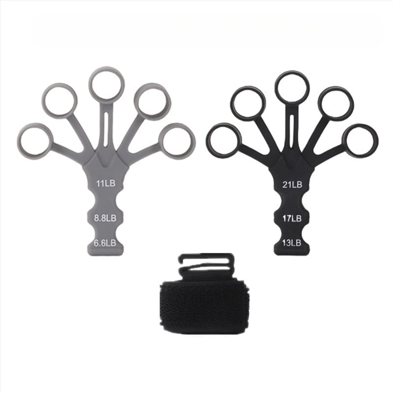 Силиконов тренажор за пръсти за сила на хвата – за възрастни