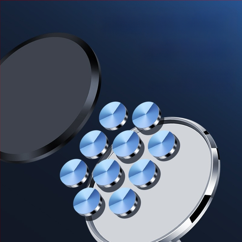 Držač za telefon u automobilu s magnetskim pričvršćivanjem na ploču instrumenta, cinkovog legura, sklopni, višenamjenski