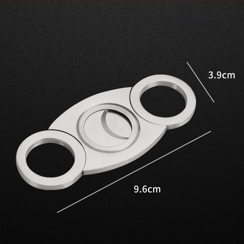 Fan Sheng nerūsējošā tērauda cigāru griezējs ar elektroplakētas virsmas, dubulti asmeņi, pielāgojams