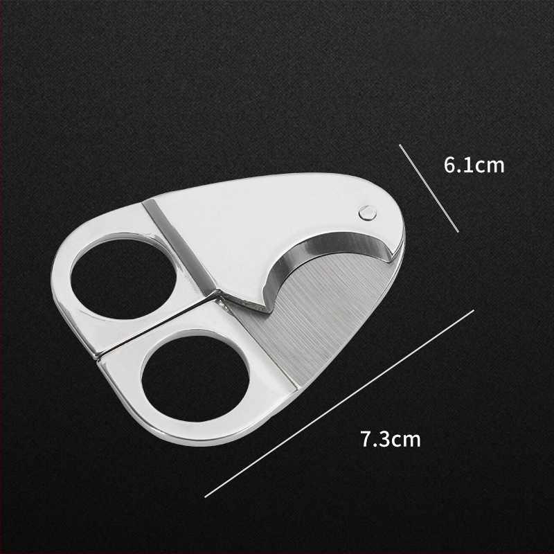 Fan Sheng nerūsējošā tērauda cigāru griezējs ar elektroplakētas virsmas, dubulti asmeņi, pielāgojams