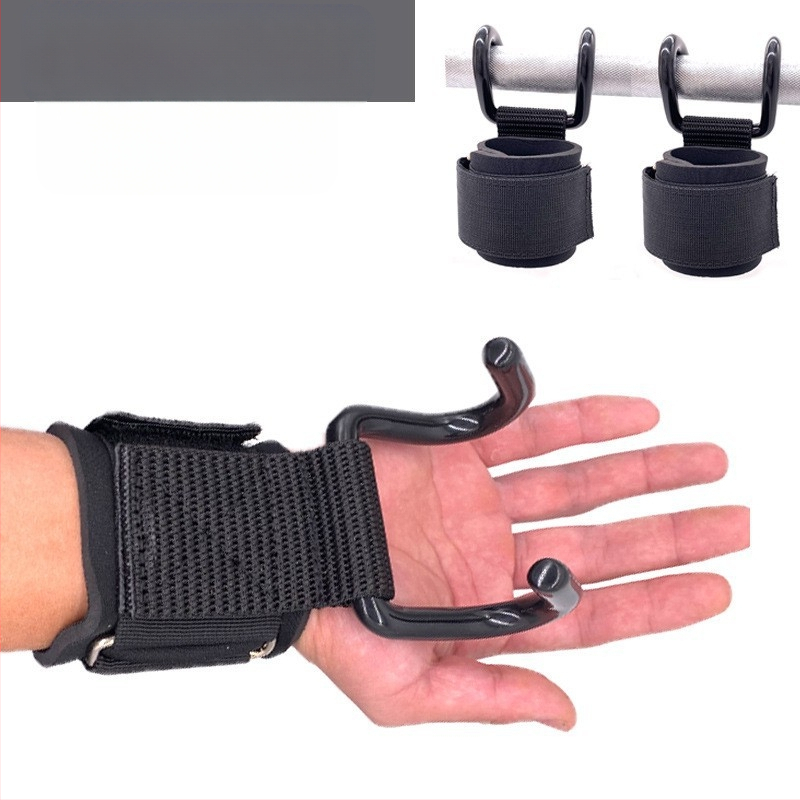 Щипка за захват за вдигане на тежести с усилващ дизайн за двойни набирания — стоманена конструкция