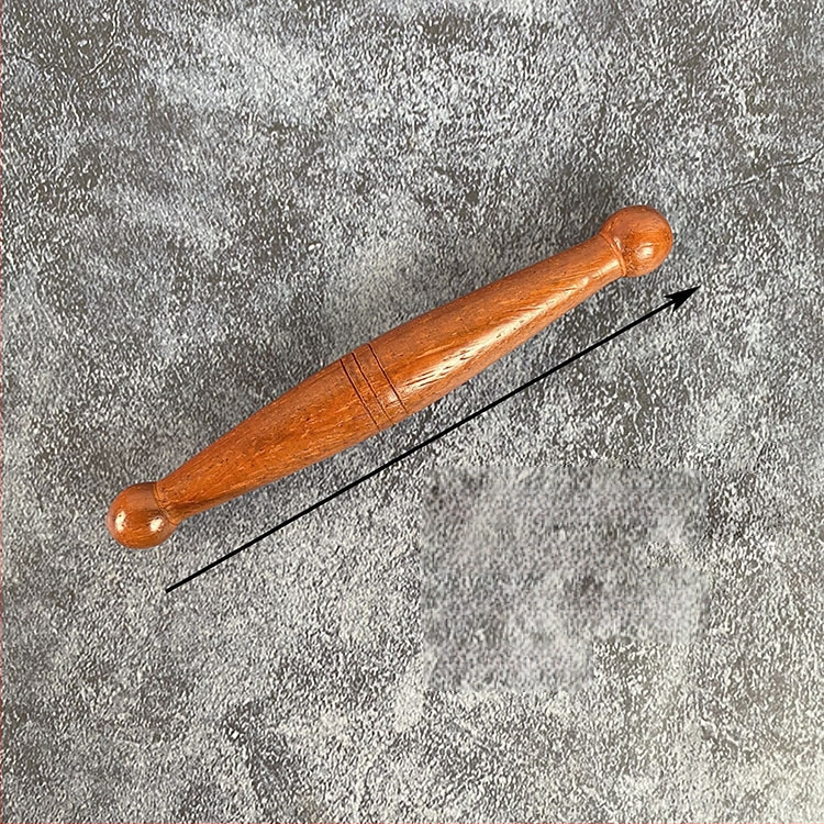 Махагонова пръчка за акупунктурен масаж – дървен масажен инструмент за дома, офиса, храма и хотела