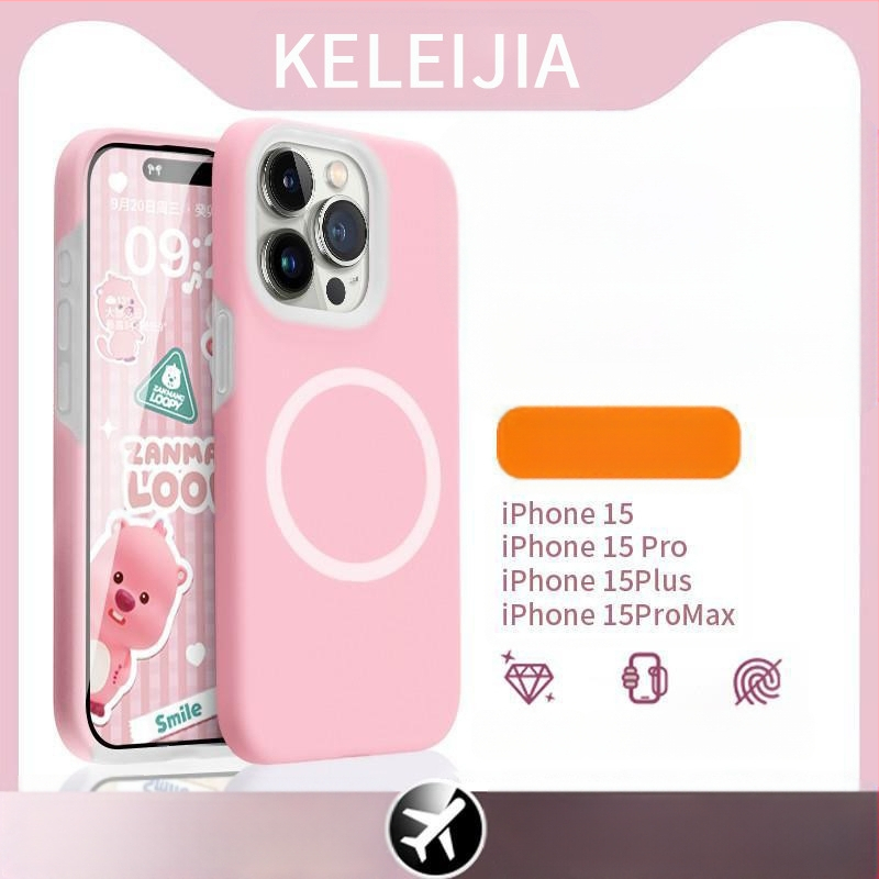 Θήκη iPhone 14 Pro / Pro Max — υγρό σιλικόνη, μαγνητικός σχεδιασμός, προστασία από πτώσεις, φορητή πολυτέλεια