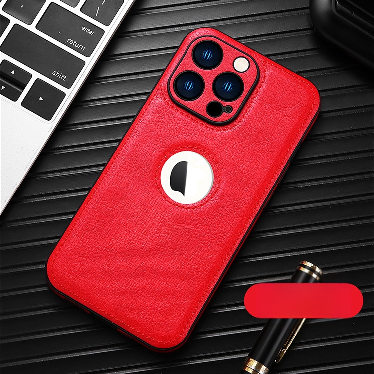 JDK rāmis stila korpuss iPhone 11–14 Pro/Pro Max, roku darbs no mākslīgās ādas, pret kritieniem, saderīgs.