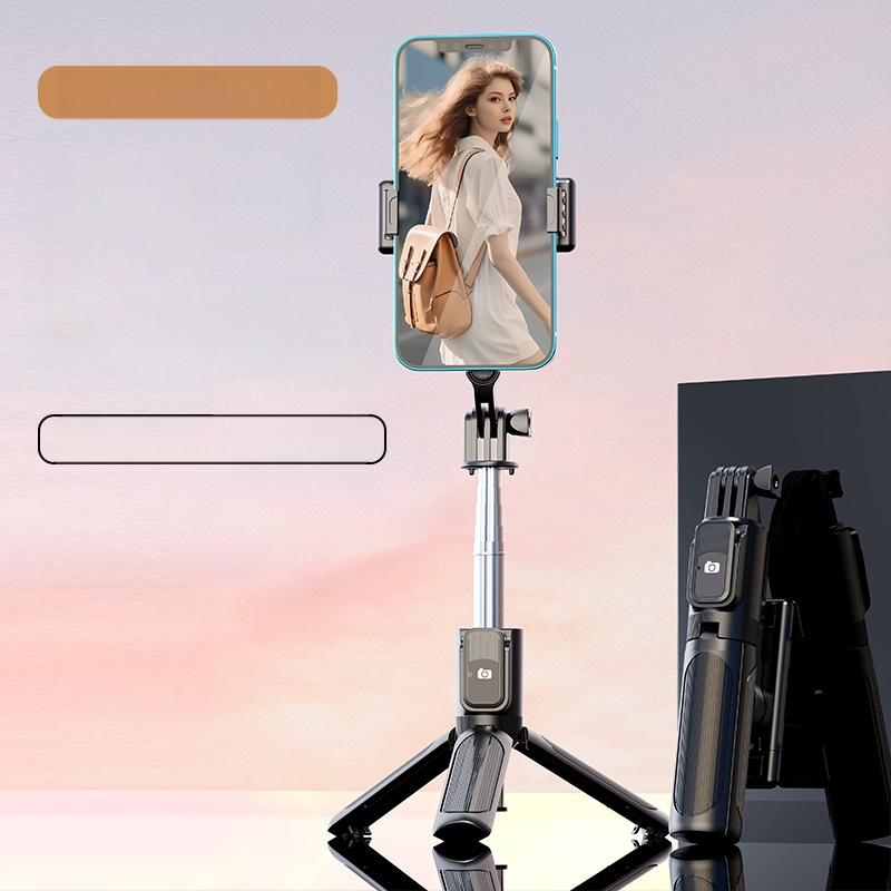 Perfect Shot Mini Selfie Stick s Bluetooth diaľkovým ovládaním, prenosný držiak na telefón a podlahový statív | Materiál ABS + nerezová oceľ