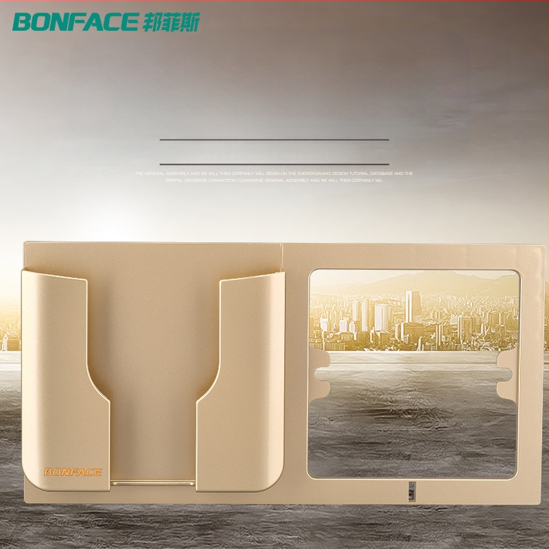 Bonface sienas tālruņa turētājs, Modelis 101, Plastmasa (Zīmols: Bonface; Modelis: 101; Materiāls: Plastmasa; Saderīgs ar: Citi modeļi)