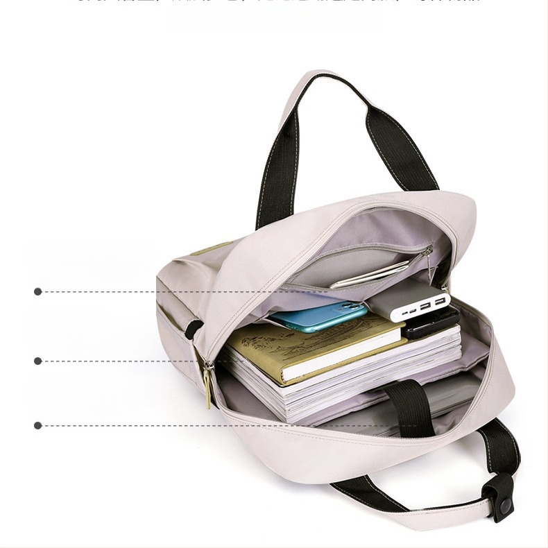 Portatīvā soma datoram no Oxford auduma, pilsētas vienkāršs stils, ietilpība līdz 20 L, piemērota brīvdienu ceļojumiem