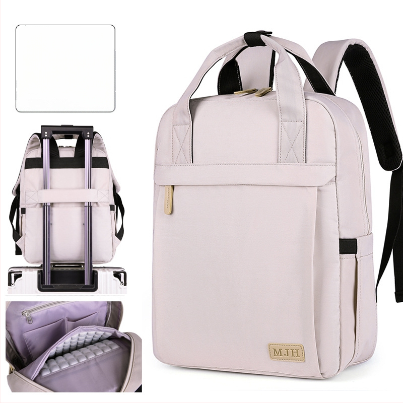 Portatīvā soma datoram no Oxford auduma, pilsētas vienkāršs stils, ietilpība līdz 20 L, piemērota brīvdienu ceļojumiem