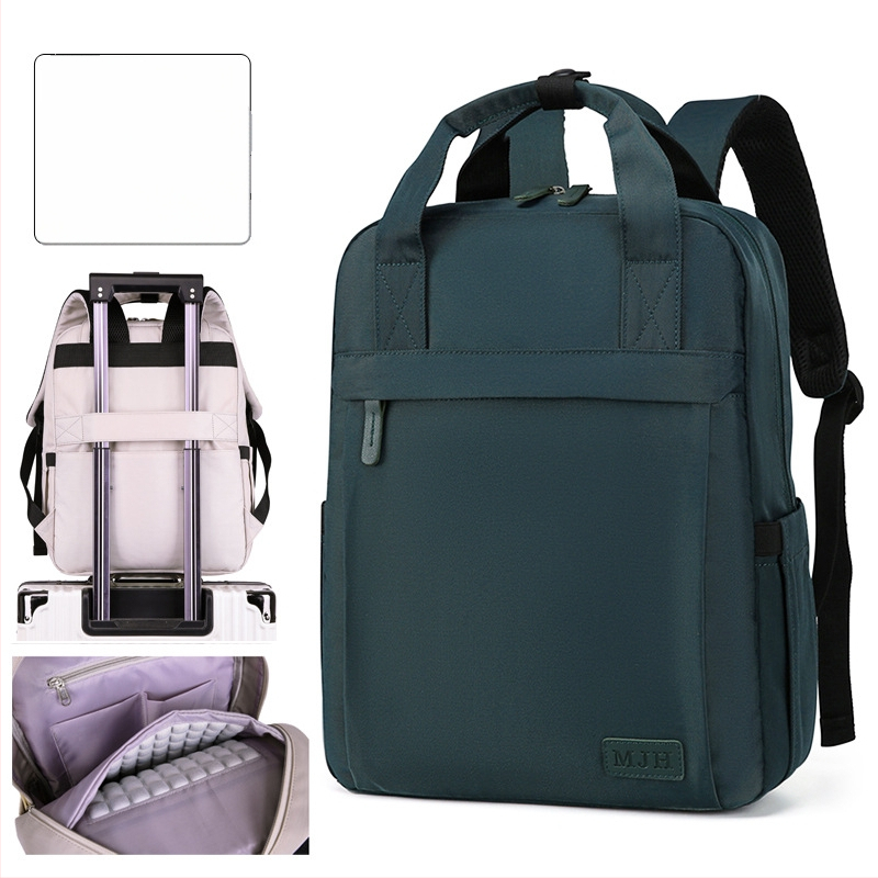 Portatīvā soma datoram no Oxford auduma, pilsētas vienkāršs stils, ietilpība līdz 20 L, piemērota brīvdienu ceļojumiem