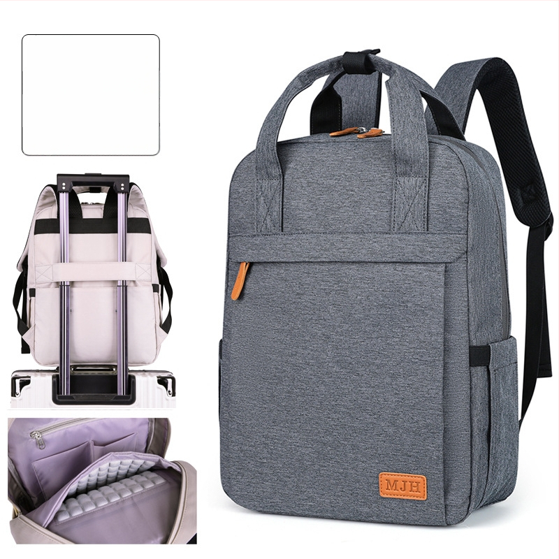 Portatīvā soma datoram no Oxford auduma, pilsētas vienkāršs stils, ietilpība līdz 20 L, piemērota brīvdienu ceļojumiem