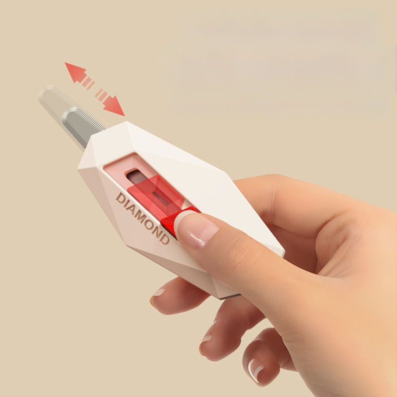 Μίνι μαγνητικό μαχαίρι για άνοιγμα κιβωτίων - αντι-κολλητικό εσωτερικό σχεδιασμό λάμας, ABS + ανοξείδωτο ατσάλι, μοντέλο 2625, βάρος 15 g