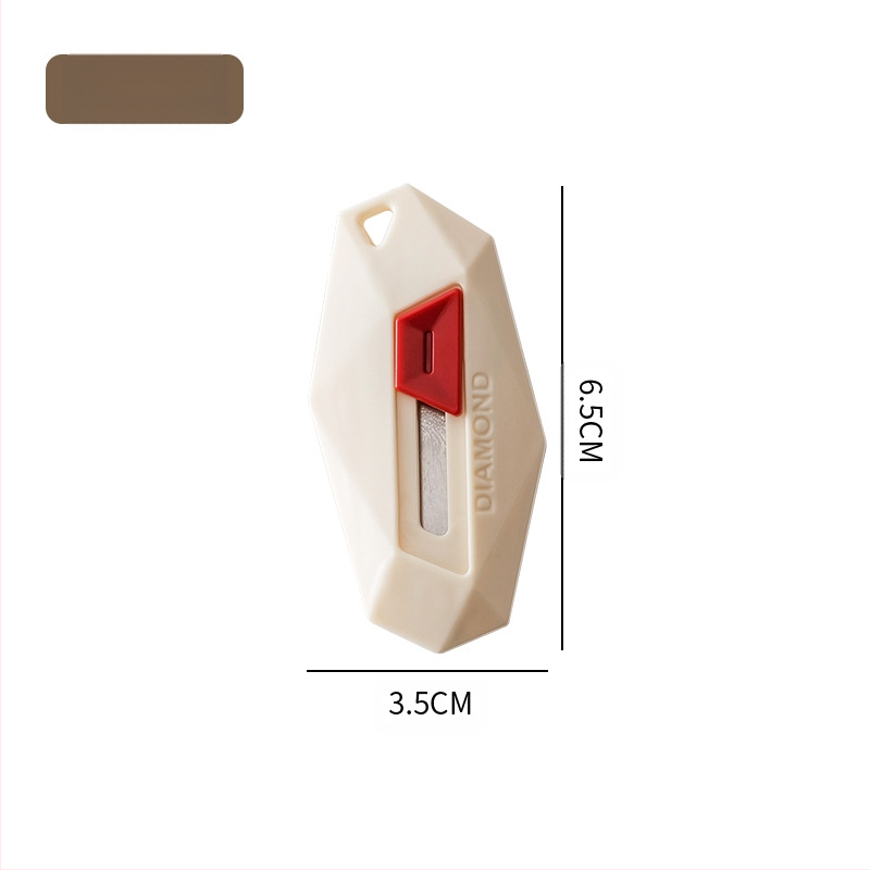 Μίνι μαγνητικό μαχαίρι για άνοιγμα κιβωτίων - αντι-κολλητικό εσωτερικό σχεδιασμό λάμας, ABS + ανοξείδωτο ατσάλι, μοντέλο 2625, βάρος 15 g