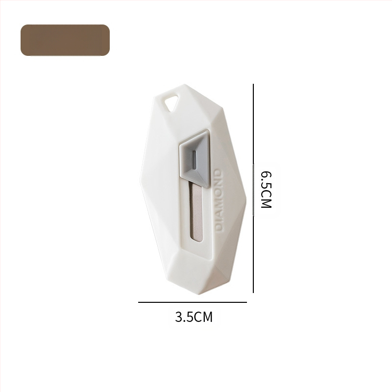 Μίνι μαγνητικό μαχαίρι για άνοιγμα κιβωτίων - αντι-κολλητικό εσωτερικό σχεδιασμό λάμας, ABS + ανοξείδωτο ατσάλι, μοντέλο 2625, βάρος 15 g